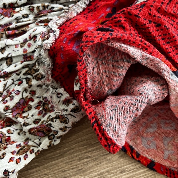 free people dress red tunic - Picture 15 of 15